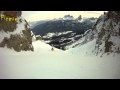 Skiing in Cortina d'Ampezzo  - Forcella Rossa - pista nera