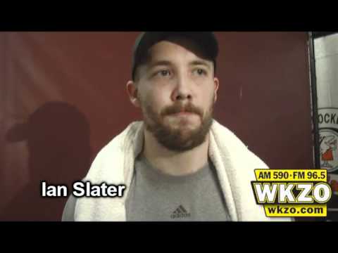 Ian Slater speaks to WKZO following the Broncos victory over Miami in the CCHA Semi-Finals. Ian Slater speaks to WKZO following the Broncos victory over Miami in the CCHA Semi-Finals.