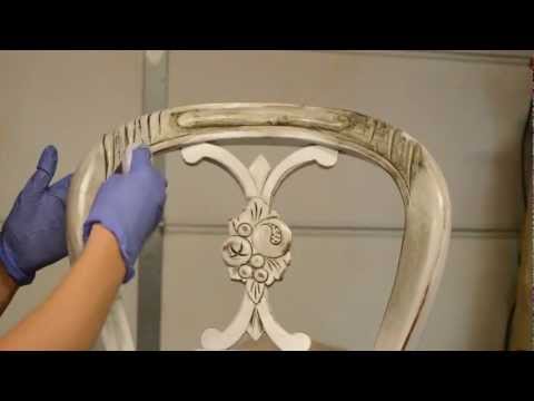 how to vintage paint furniture