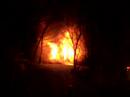 Structure fire in Quaker Springs