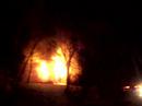 Structure fire in Quaker Springs