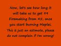 Guide To 99 Firemaking!