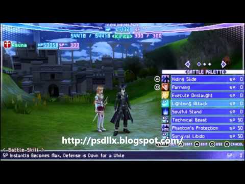 how to patch english sword art online