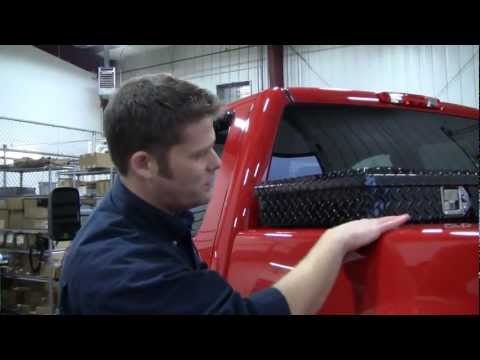 how to fasten toolbox to truck