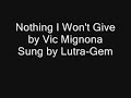 Nothing I Won\