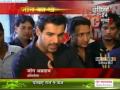 NDTV India - John Abraham Helps Promote Kickboxing