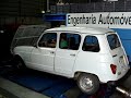 Renault 4L no banco de pot�ncia - Engenharia Autom�vel