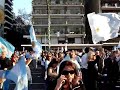 Acto del agro : más vivas y flamear de banderas argentinas
