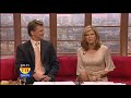 Kate Garraway in fishnet tights