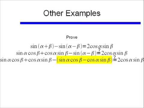 how to prove summation formulas