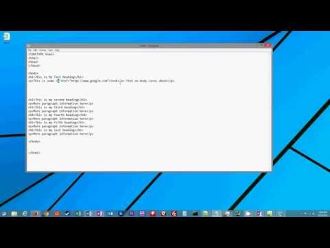 how to write html code