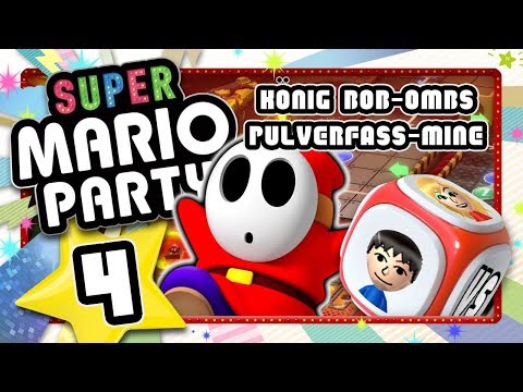 SUPER MARIO PARTY 🎲 #4: Explosive Party in König Bob-Ombs Pulverfass-Mine