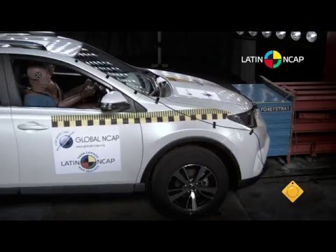 Toyota Rav4 prueba de choque de Latin NCAP