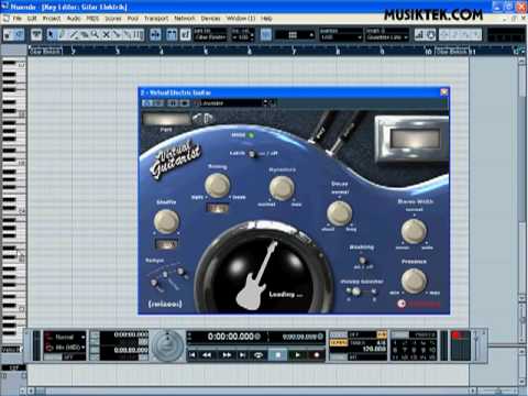 MusikTek.com Tutorial : Nuendo Part 15/24 - Virtual Guitarist (Video 2/2)