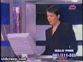 Desmaio da �ncora de tv!
