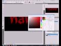 Photoshop C4 Schrift Aniemieren