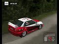 crash na RBR old Mitsubishi Lancer Evo6 TME N4