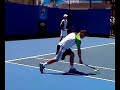 Djokovic Training With Gonzalez at AO 2008