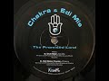 chakra & edi mis - the promised land label:krembo records, krembo records catalog#:krb lp 001, 19619 format:2 x vinyl, lp, album country:israel released:1996 genre:electronic style:goa trance credits:artwork by [cover design] - gabi zyl , gadi yohan compiled by - tal cohen-alloro executive producer - ilan ronell , ran atzmon mastered by [digital mastering] - gilli stern* mixed by [continuous mix] - dj zoo-b* written-by, producer - edi mis* (tracks: a1, b1, c1, d1, d2) , rami shapira (tracks: a1, a2, b2, c2, d2) notes:this compilation (p)&(c)1996 krembo records. distributed by flying records uk.