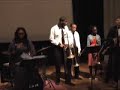 the bubbha thomas christmas jazz show... featuring terisa griffin and the exquisite voices of willowridge high. also featuring  juan gonzalez on saxophone, thomas hulten on trombone, liz mendes on piano, anibal ambert on bass guitar, and 5-time grammy nominated bubbha thomas drums.
the event was held at the museum of fine arts on 12/06/07.