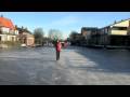 Schaatsen op de alblas, giessen, graafstroom