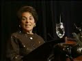 NTOTM 2009 Rep. Anna Eshoo Part Four