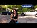 Audrina Patridge Struggles to Unlock Door.