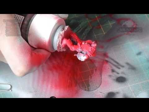 how to paint with an airbrush