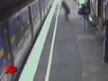 A stroller with a baby rolls off a train platform in Australia, falling onto the tracks as a train approaches. But the baby survives. (Oct. 16)