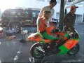 Hirobow shows 9 year old boy how to run \"SAKAI kart land\" Hirobow shows 9 year old boy how to run \"SAKAI kart land\"