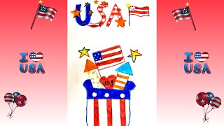 4th July ART | DIY Easy KIDS Art