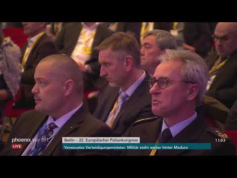 22. Europischer Polizeikongress - Podiumsdiskussion am ...