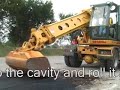 TxDOT: Working For You - Ditch Clearing Near Troup, Texas