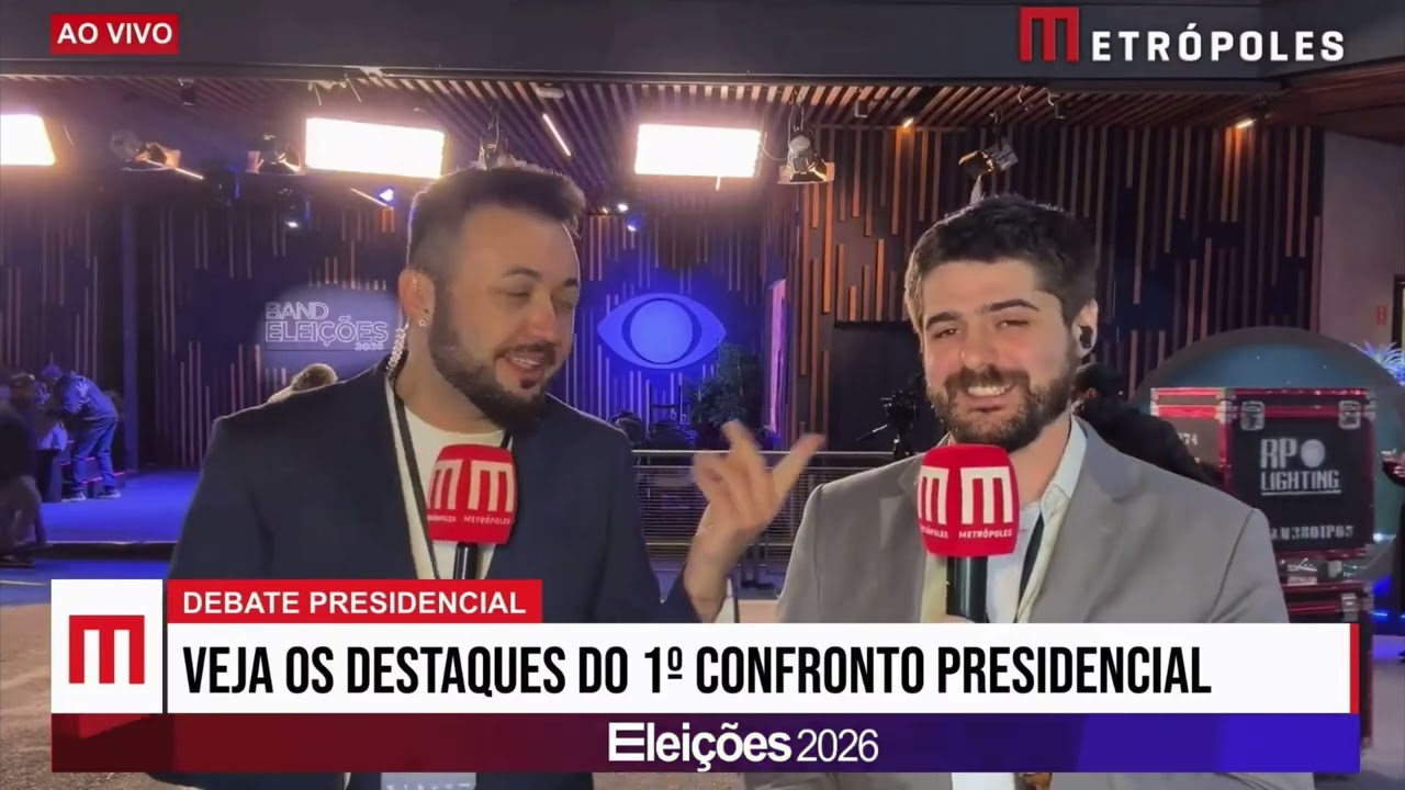 Equipe de Renan Santos comemorou disparada nas buscas pelo candidato durante debate na Band