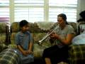videos de Michelle's trumpet lesson 08-12-02-1.MOV