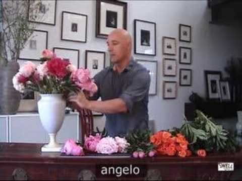 Angelo "how easy is that?" (flower arranging)