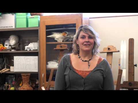 arts - Every year CCC holds a Fine Arts Day to bring area high school students together to create art. This year artists Mary Zering and Tom Holman lead the student...