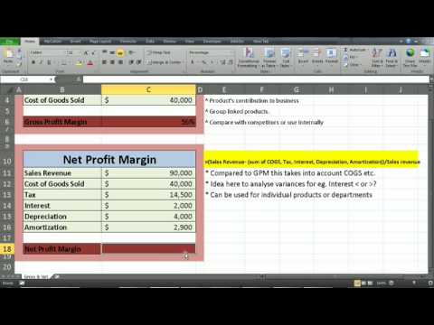 how to determine gross profit