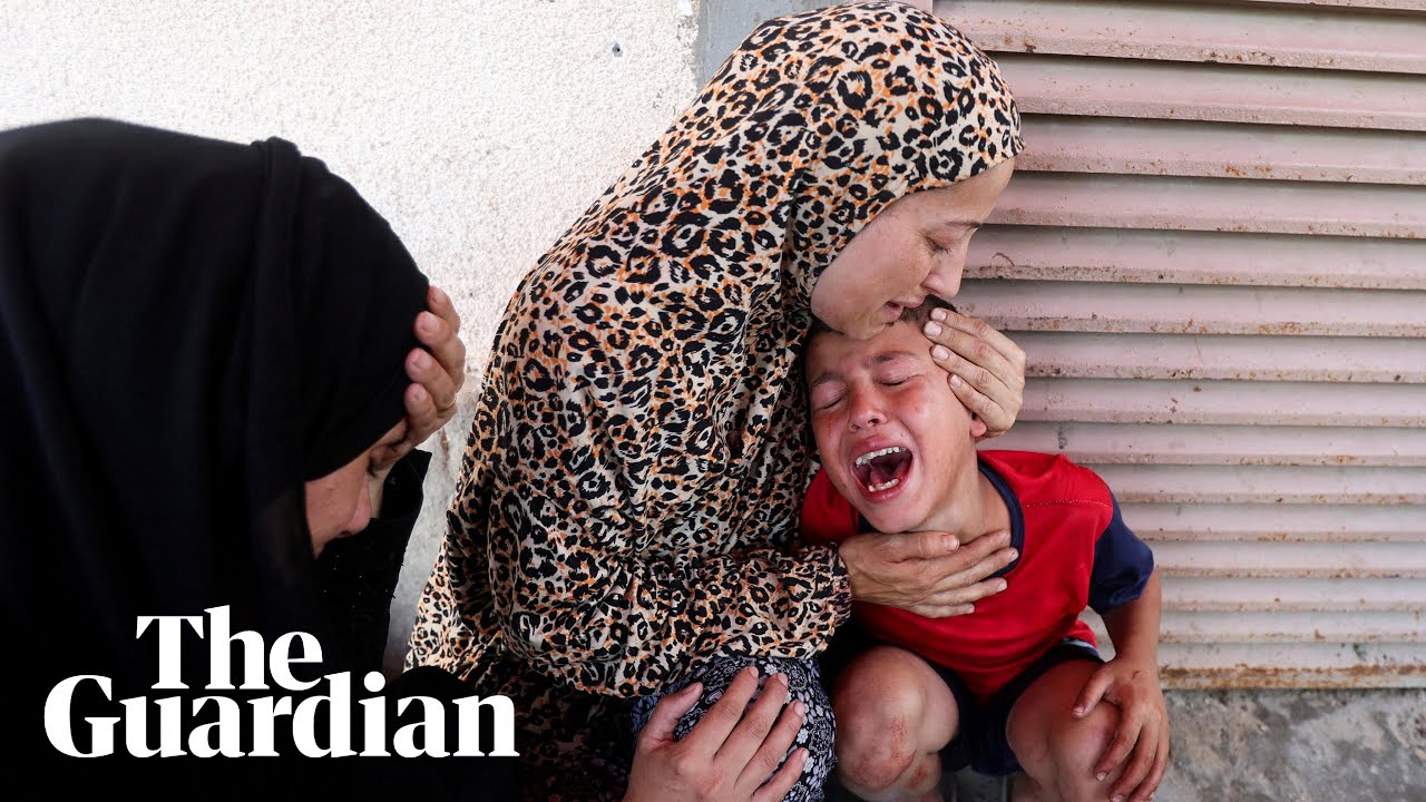 Israeli strike kills at least 10 children near medical clinic in Gaza