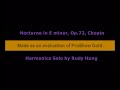 Rudy Hung plays Chopin's Nocturne in E Minor, Op.72