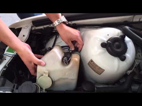 E36 BMW Washer Pump Replacement DIY