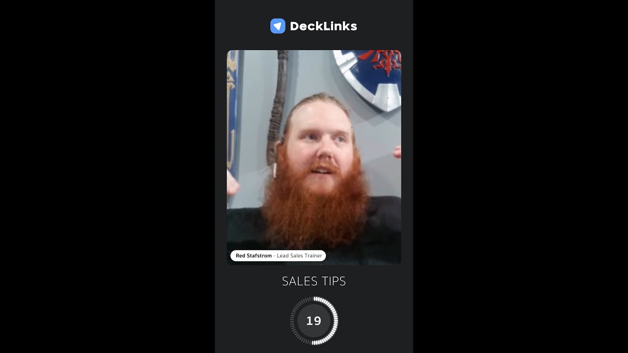 How to build sales process around your personality (Red Stafstrom)