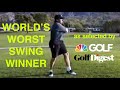World's Worst Swing Winner Brian Weir