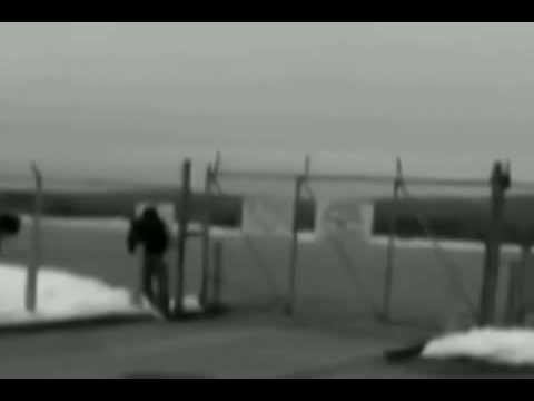 A guy peeing on a Electric Fence without realize !!