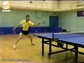 timo boll training connecting forehand and backhand