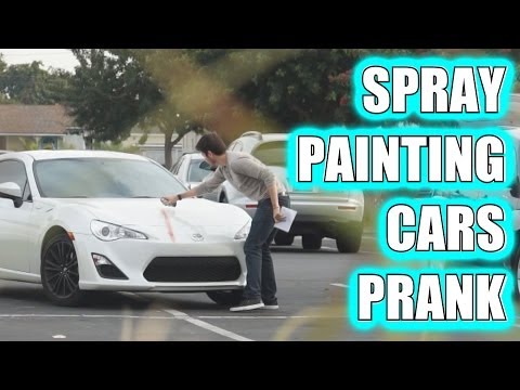 how to paint a vehicle with spray paint