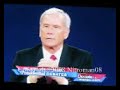 Obama and McCain go way over time limit and scolded by brokaw-2nd 2008 Presidential Debate-10/7/2008