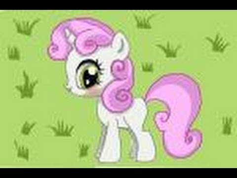how to draw sweetie belle