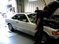 1991 560SEC Dyno run