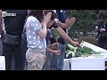 日航機墜落30年慰霊式=遺族ら、ろうそくともし献花 大沢正明